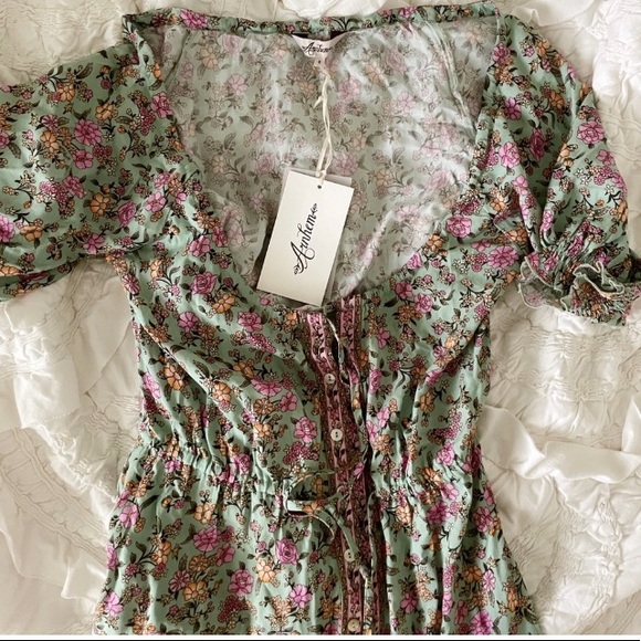 Honey Mini dress in Mojito - Picture 2 of 2